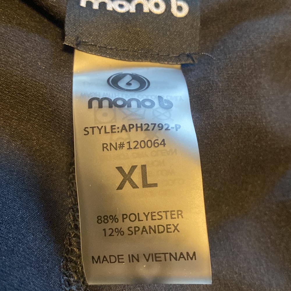 Mono B Silver Ombré Raindrop leggings - Picture 3 of 3